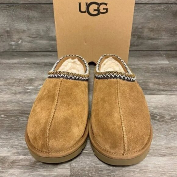 UGG Australia Tasman Chestnut Suede Slipper - Picture 3 of 6